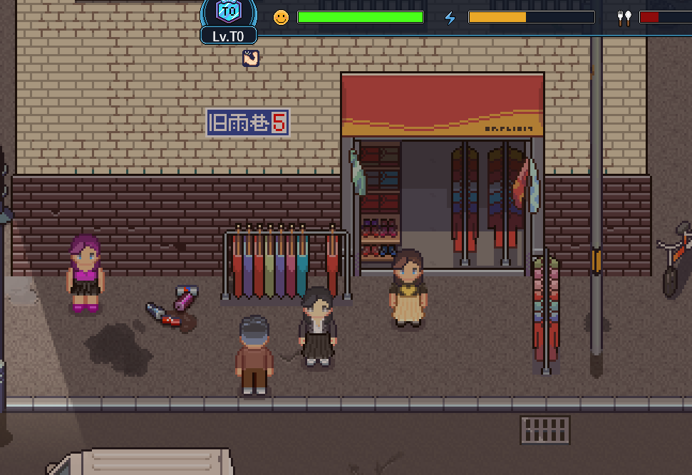 MORE服装店内景，货架陈列整齐，模特展示多款时尚穿搭