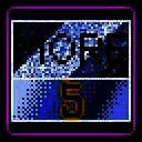 ‘千红万紫’终极成就界面，彩虹色头发瀑布般倾泻而下