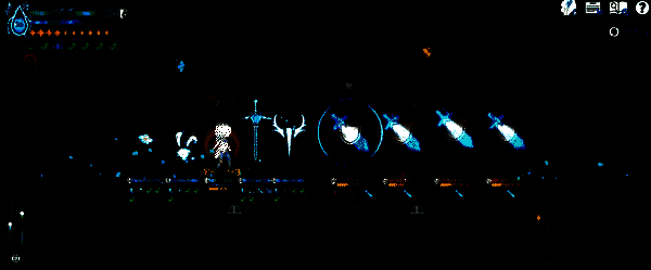 弹反成功瞬间，时间静止，角色反击特效爆发