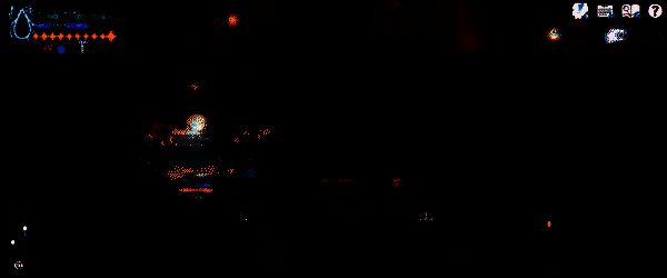 开发者手绘草图与游戏实际画面对比，展现从构思到成品的创作过程