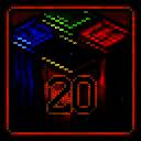 ‘蓬头垢面’成就图标，角色形象略显邋遢，背景为垃圾袋堆