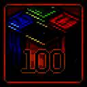 ‘环保专家’成就图标，角色佩戴护目镜，手持分类垃圾箱