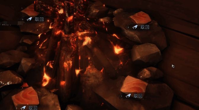 《荒原曙光》篝火制作界面截图，清晰显示所需材料为50根干燥木材，建造等级要求15级