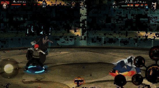 砂铁天翼技能释放动图，铁刺从天而降，伴随强烈光影特效