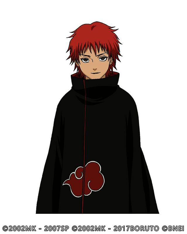 蝎站在一排精致傀儡中间，月光下影子拉长，宛如艺术展览