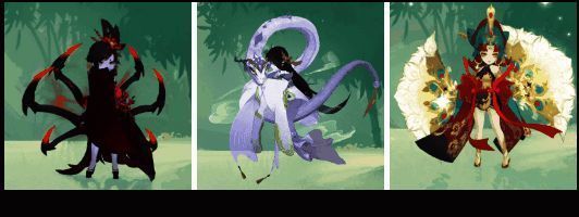 一只眼神灵动、身披花瓣的楚楚动人型宠物缓缓旋转展示