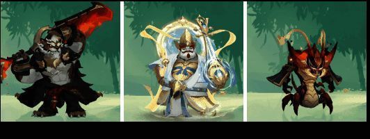 一只体型庞大、双眼泛红的威武神兽咆哮登场，周身环绕雷电特效