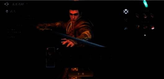 玩家在野外采集资源的场景，角色正在采集灵草，背包中堆满各类材料