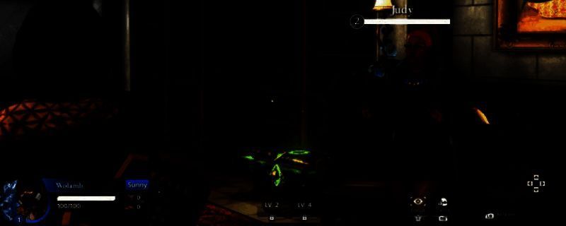 《欺杀旅社》主视觉图，阴暗复古的旅社大厅中，多名神秘角色站立四周，氛围紧张诡异