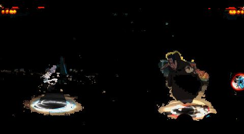 少年蝎静静坐在工坊中，手中雕刻着父母模样的傀儡，眼神中透着孤独与执着