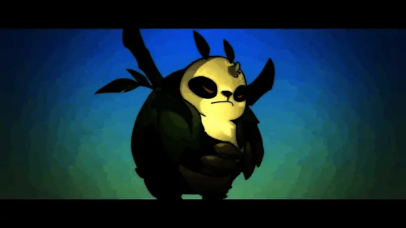 一只夜行性迪诺兽在昏暗环境中发光双眼，周身覆盖暗色鳞片，神秘感十足