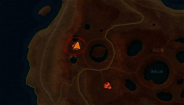 玩家角色正攀爬倾斜椰子树，上方漂浮着发光的图纸泡泡