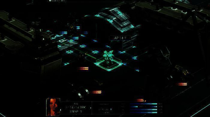 角色对话场景，两名士兵在机甲舱内讨论战术，表情严肃，剧情张力十足