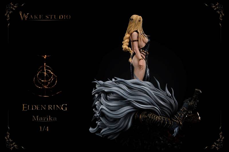 近距离特写，清晰展现玛莉卡面部表情与服饰纹理