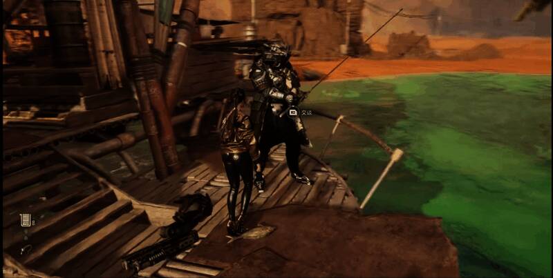 游戏内设置界面截图，高亮显示钓鱼控制按键的开关选项