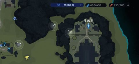 八瓣仙脂兰隐藏在生魂村左下角草丛中的八瓣白色花朵