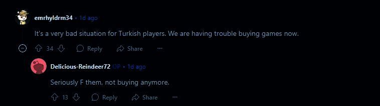 社交媒体截图，展示土耳其和巴西玩家在推特和Reddit上对索尼涨价的愤怒评论与抵制号召