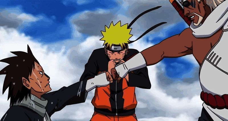 游戏内活动宣传图，摩托伊与奇拉比并肩站立，雷光环绕，氛围庄严