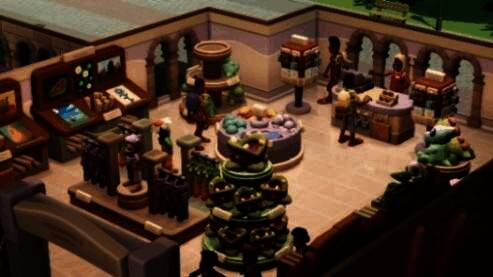 游客在魔法展区前拍照，展品发出彩色光芒，气氛热闹非凡