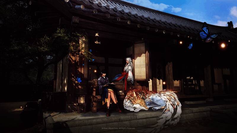 角色界面展示帕吉欧的怀表道具图标，背景为羽士职业施展技能的帅气动作，光影特效华丽