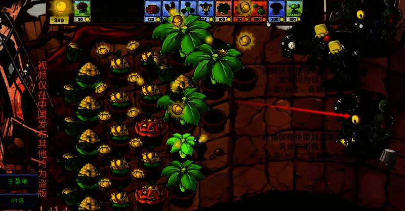 机械巨人头部掉落后的状态，金属躯干冒着火花，仍在向前行走，头部悬浮在空中被磁力菇吸引