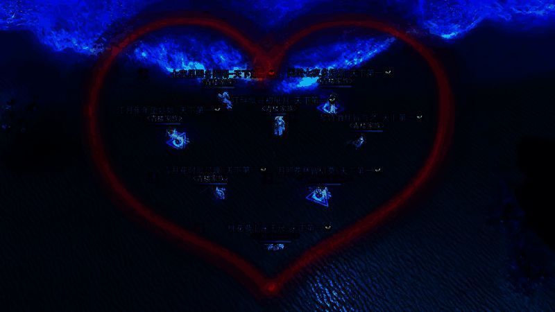 家族合影场景，角色们站在九黎主城广场，摆出搞怪姿势合影留念