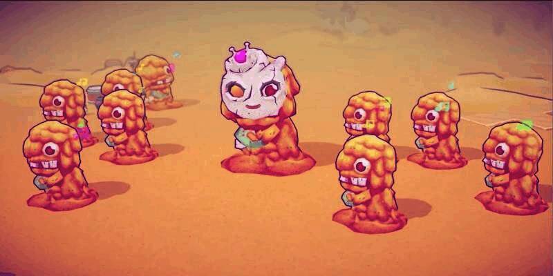 《开炮吧方舟》游戏主界面展示，画面色彩明亮，角色造型Q萌，方舟在地图上行驶，炮台自动射击小僵尸