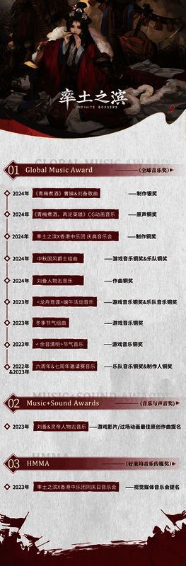 游戏中文臣武将出场时的专属背景音乐界面，展现角色个性与音乐风格匹配