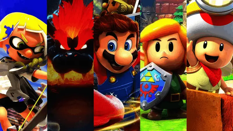 数毛社发布的技术分析报告界面，展示Switch 2运行多款经典游戏的帧率与分辨率对比数据