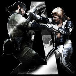 成就图标展示：‘心技体’成就徽章，蓝色背景上有一个格斗姿态的剪影，象征近战对抗