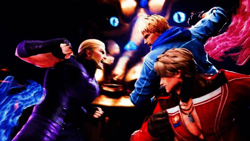 《双截龙再临》豪华版实体包装展示，包含铁盒、艺术集、海报与游戏光盘，摆放整齐极具收藏价值