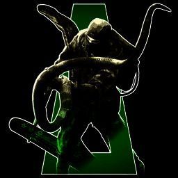 游戏内成就图标‘吃我毒招’，图案为一只蛇形生物被抛出，带有毒液溅射特效