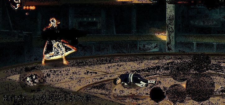 金色闪光形态的水门召唤阴九喇嘛能量，巨大查克拉手臂横扫全场