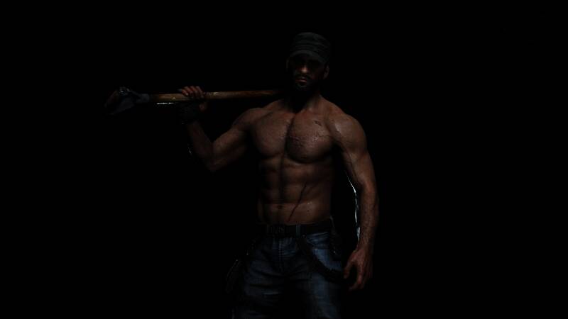 克兰双臂对比图，左侧手腕佩戴旧手表，右侧手臂布满荆棘状黑色纹路，象征野性之力