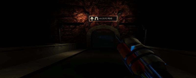 《非生物因素》中一区通往实验室的快捷通道示意图，标注了可兑换物品的刷新点和资源分布位置