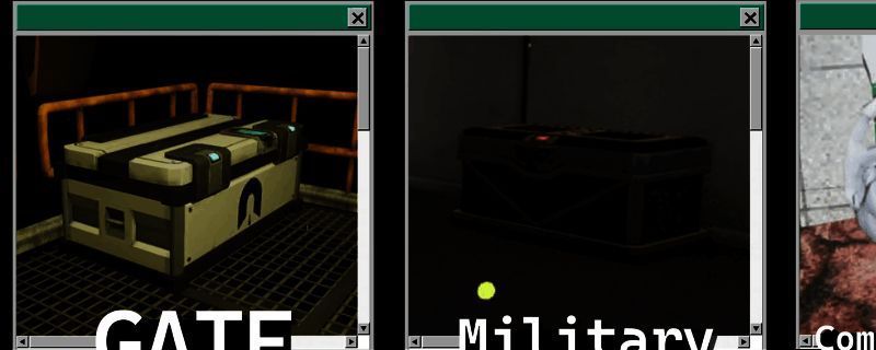 《非生物因素》游戏中各类箱子的实际分布位置，包括安保箱、华丽箱和噪音箱的地标标注