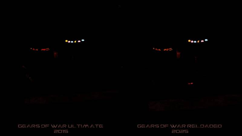 游戏中城市废墟场景，阳光透过残垣断壁洒落，光影层次分明