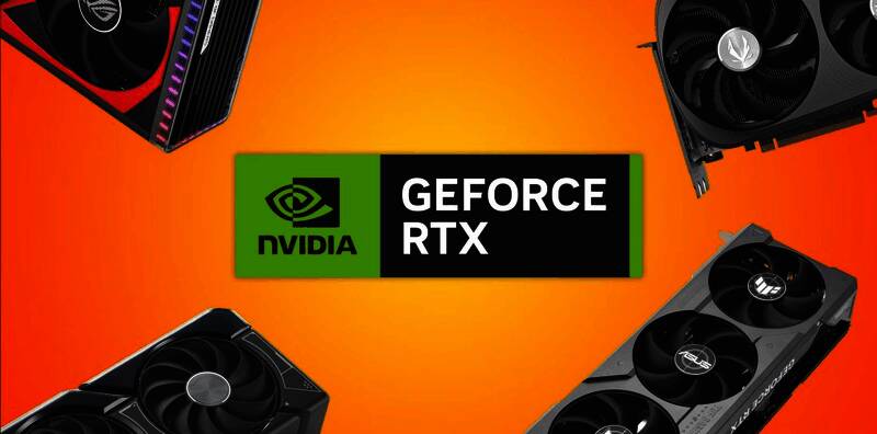 数据中心内密集排列的英伟达GPU服务器，蓝色指示灯闪烁，象征AI算力澎湃运转