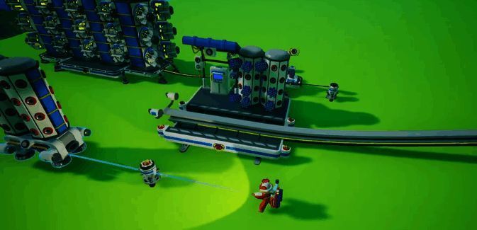 车站内部控制系统界面，显示装货模式与延迟时间已设置完成