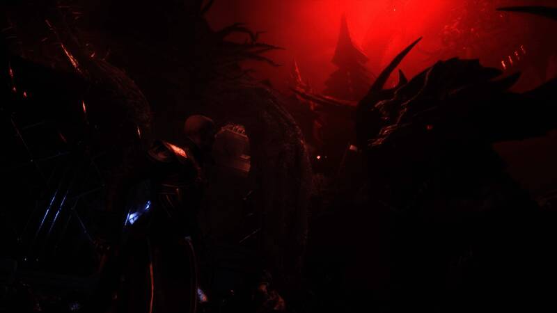 团队对话选择界面，主角与同伴在篝火旁交谈，屏幕上显示多个道德抉择选项