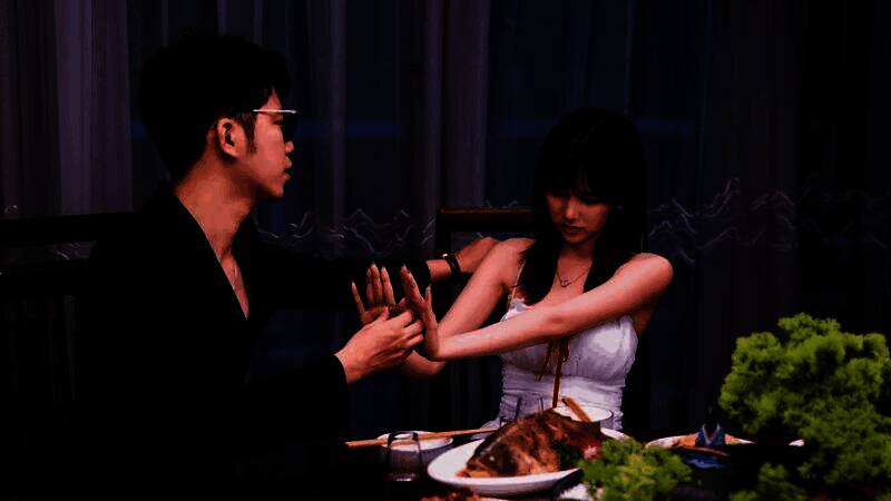 主角在办公室深夜加班的画面，电脑屏幕亮着数据报表，窗外城市灯火通明，映衬出孤独而坚定的身影