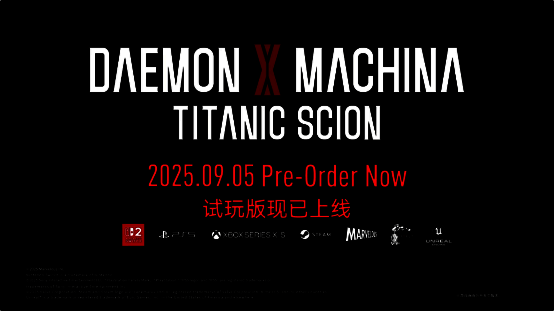 《机甲战魔 神话之裔》游戏封面展示，巨型机甲矗立于废墟之上，背景是燃烧的天空，充满未来战争氛围