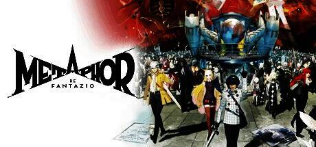 《暗喻幻想：ReFantazio》主角团在幻想王国中行走的艺术设定图