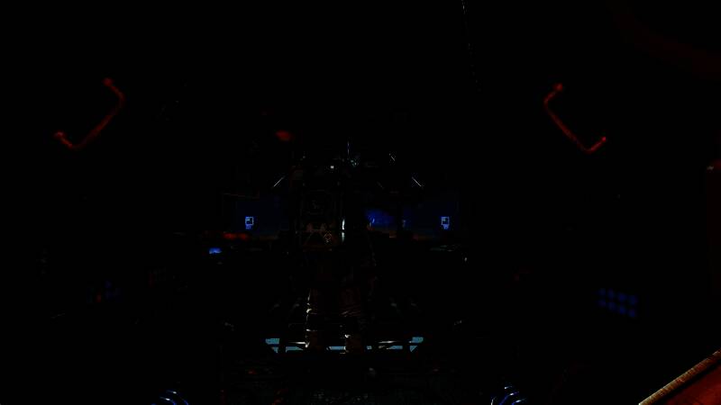 《无人深空》新更新宣传图，展示一艘庞大且细节丰富的定制星际飞船在星空中航行