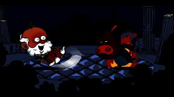 游戏音乐风格展示界面，不同风格的曲目图标环绕旋转，背景闪烁霓虹灯光，营造出多元音乐融合的氛围