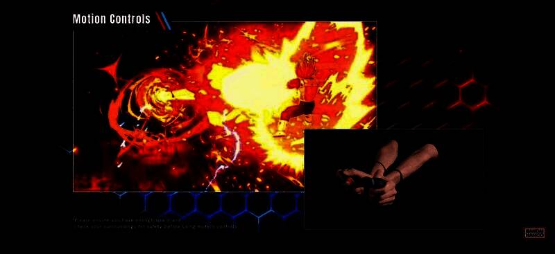 战斗场景激烈对决画面，两名角色在空中高速对拼气弹，背景爆炸连连