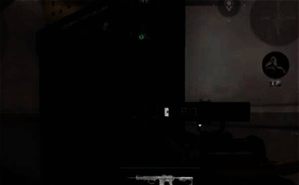 航天基地组装室内部楼梯视角，通向二楼平台