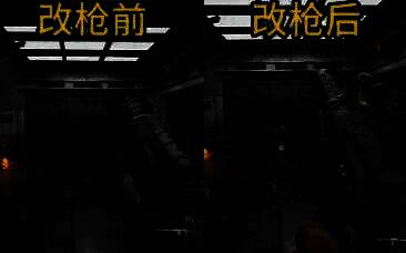 AS Val弹道测试图，展示连发子弹落点分布，呈现低后坐力下的集中弹道