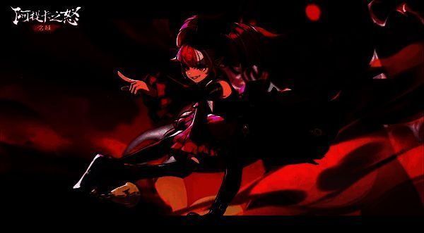 缚心魔女站立于暗紫色魔法阵中央，左手持魔法书，右手操控一只发光的熊形傀儡，眼神冷峻