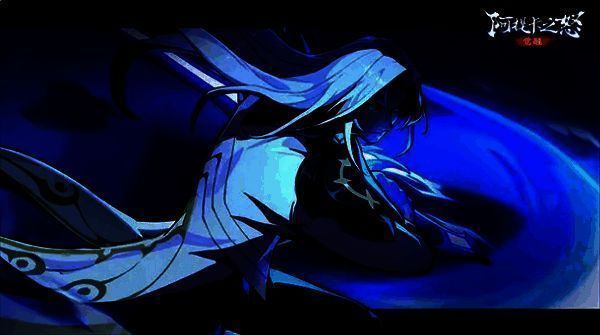 魔剑士蓄力释放技能，剑身缠绕着金色符文光芒，地面裂开，能量四溢